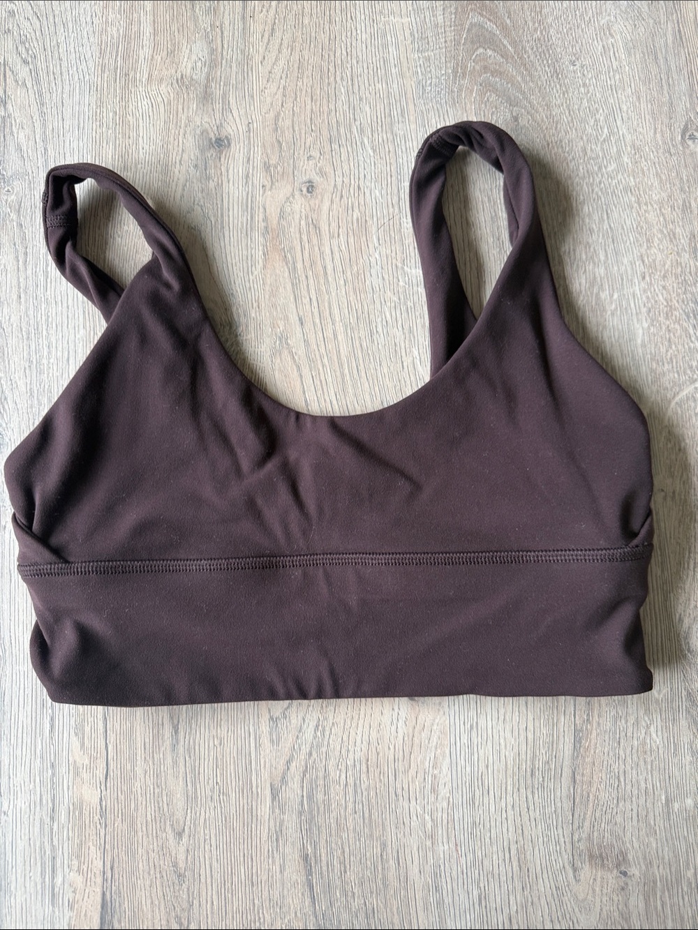 lululemon athletica Scoop Sports Bra - Dark Brown